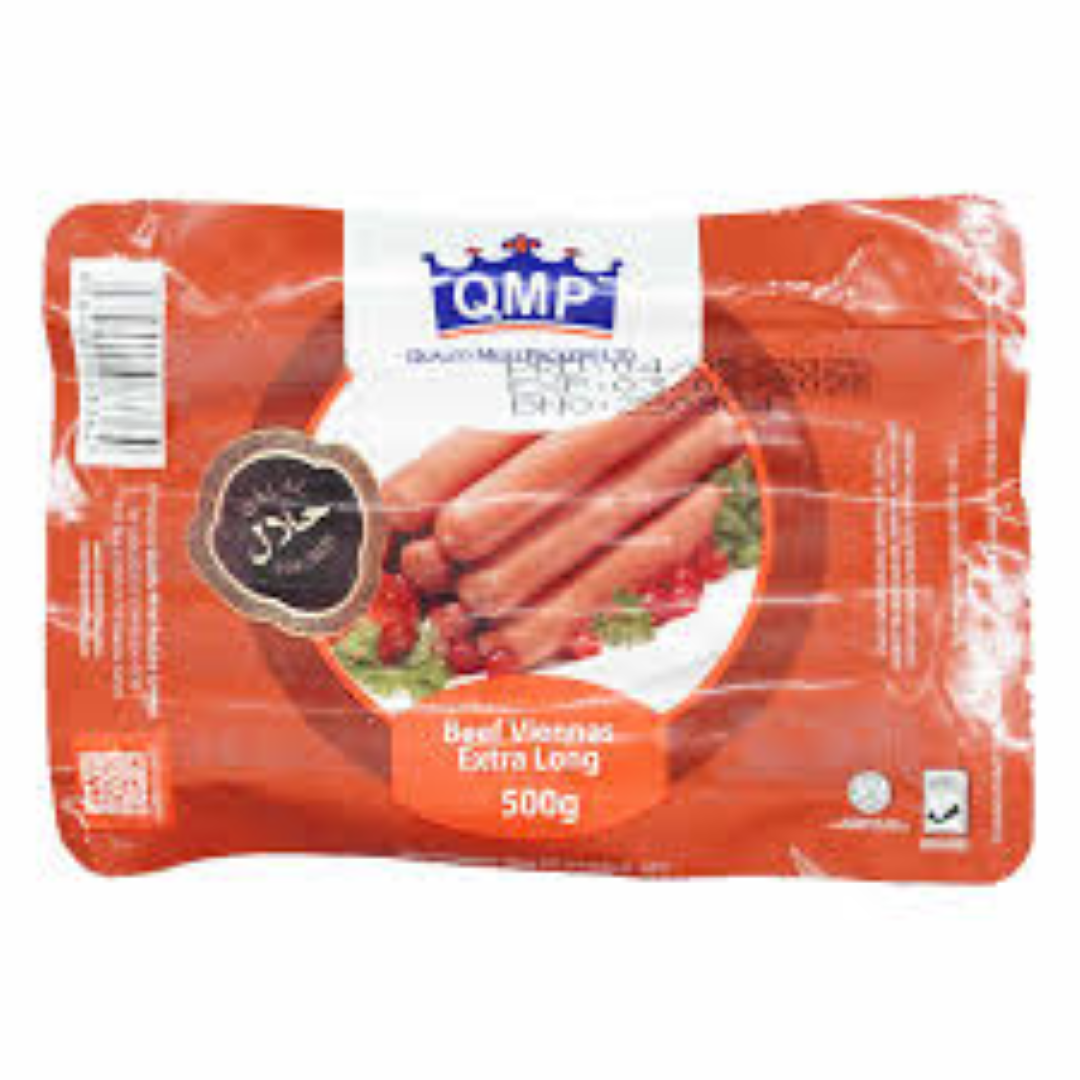 QMP BEEF VIENNA 250G